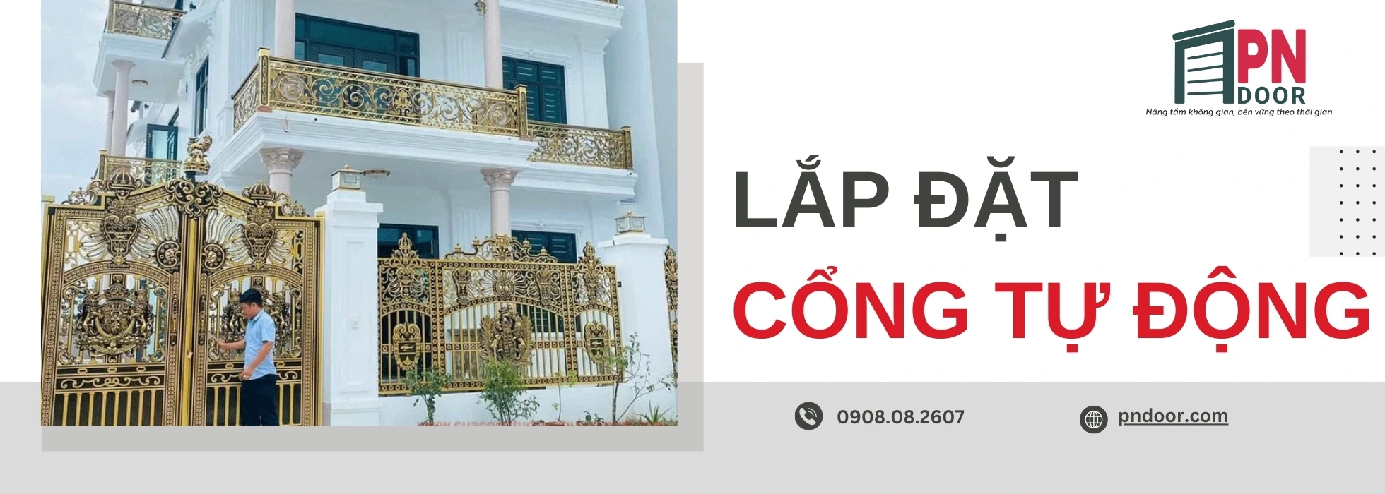 Lắp Đặt Cổng Tự Động