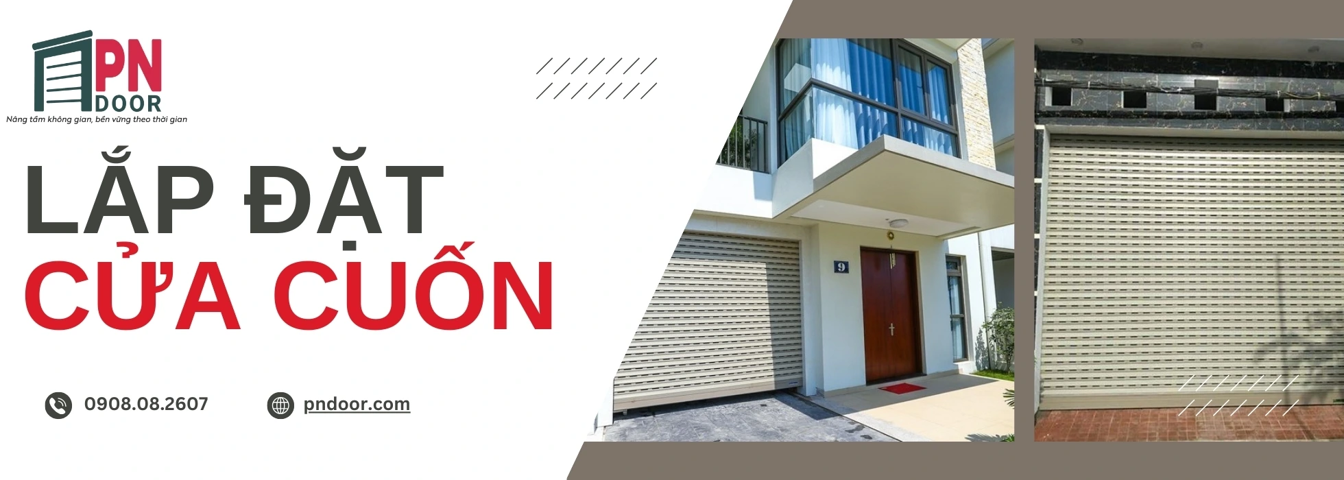lắp đặt cửa cuốn