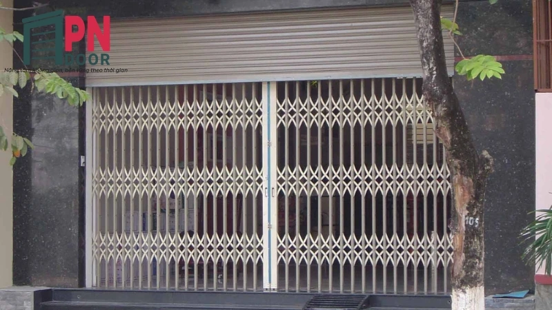 lắp đặt cửa kéo
